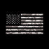 Black and White Camo American Flag Moto E5 Play Skin